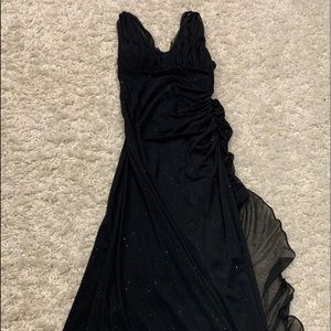 Black gown